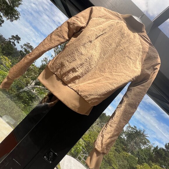 Reversible Lululemon Non-Stop Bomber Jacket brown/gold - Picture 8 of 9